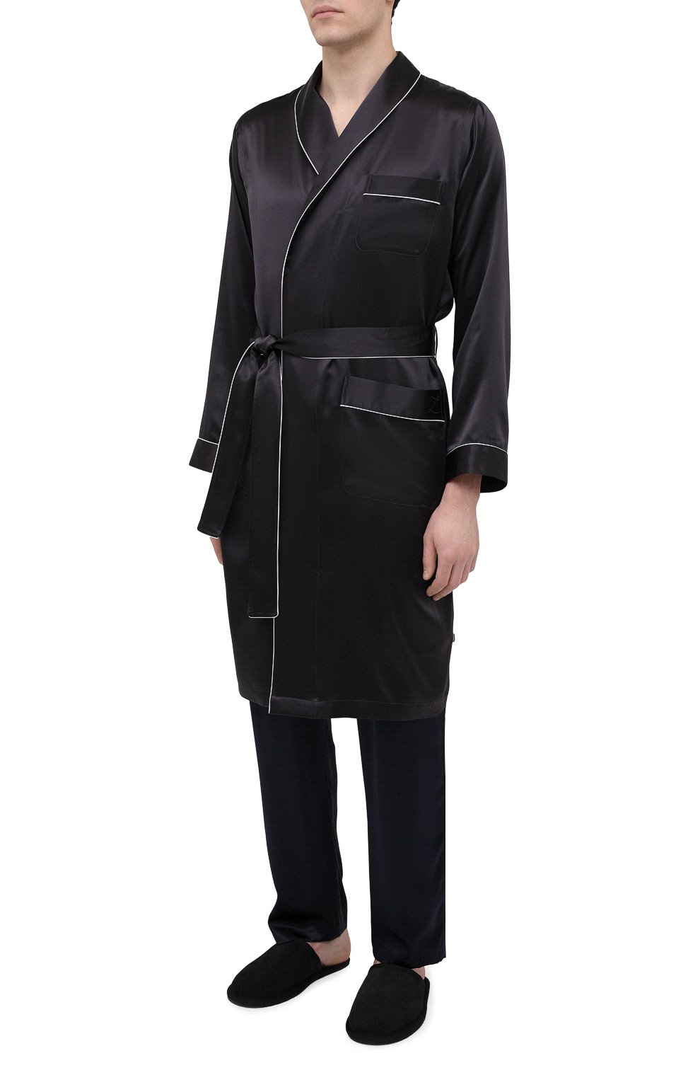 Шелковый халат ZIMMERLI, арт. 6000-75131, фото 3