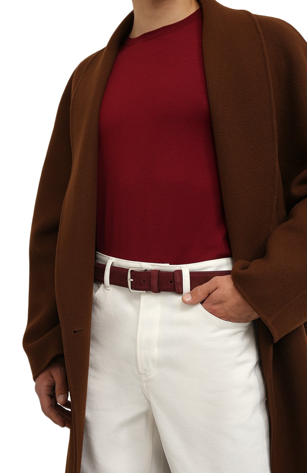 Замшевый ремень LORO PIANA, арт. FAA1544, фото 2