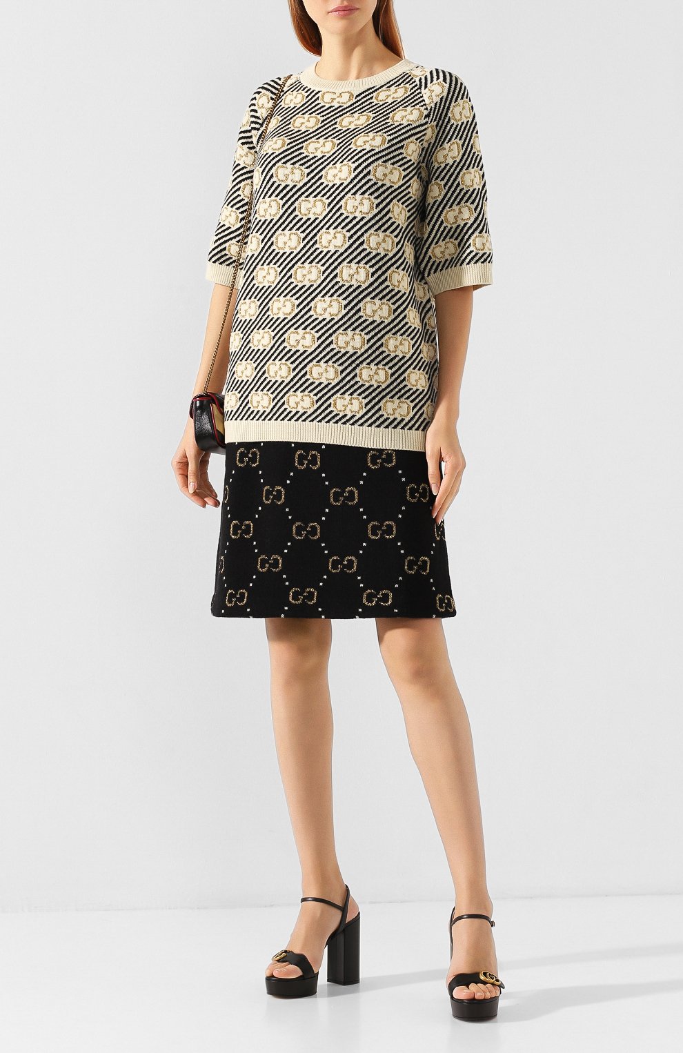 Шерстяная юбка GUCCI, арт. 579865/XKAW3, фото 2