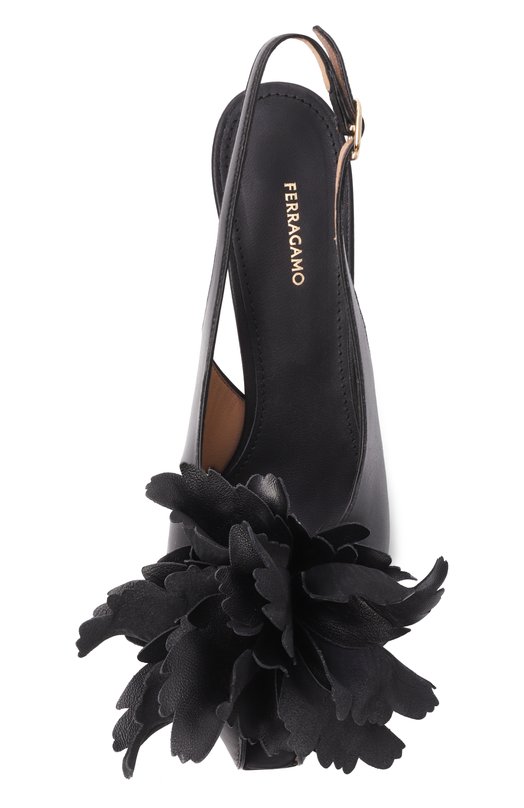 Кожаные туфли Ferragamo 01K840/787617 Чёрный  01K840/787617 Фото 6