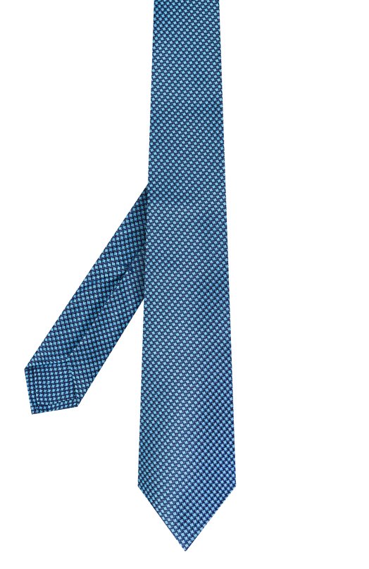 Шелковый галстук Kiton UCRVKPC06L7901 Синий  UCRVKPC06L7901 Фото 3
