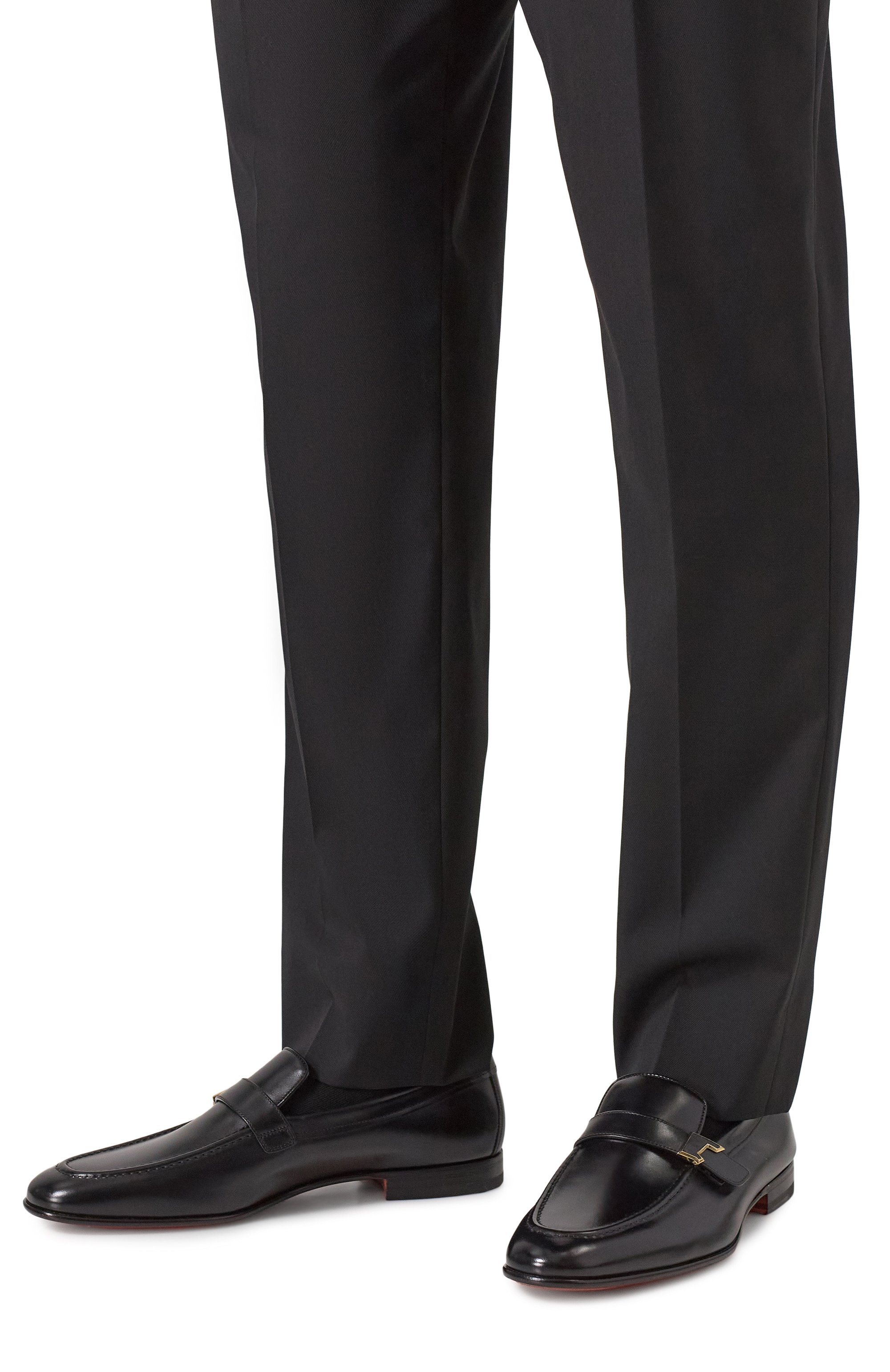 Кожаные лоферы carlos SANTONI, арт. MCNG19004LA3SNTG, фото 3