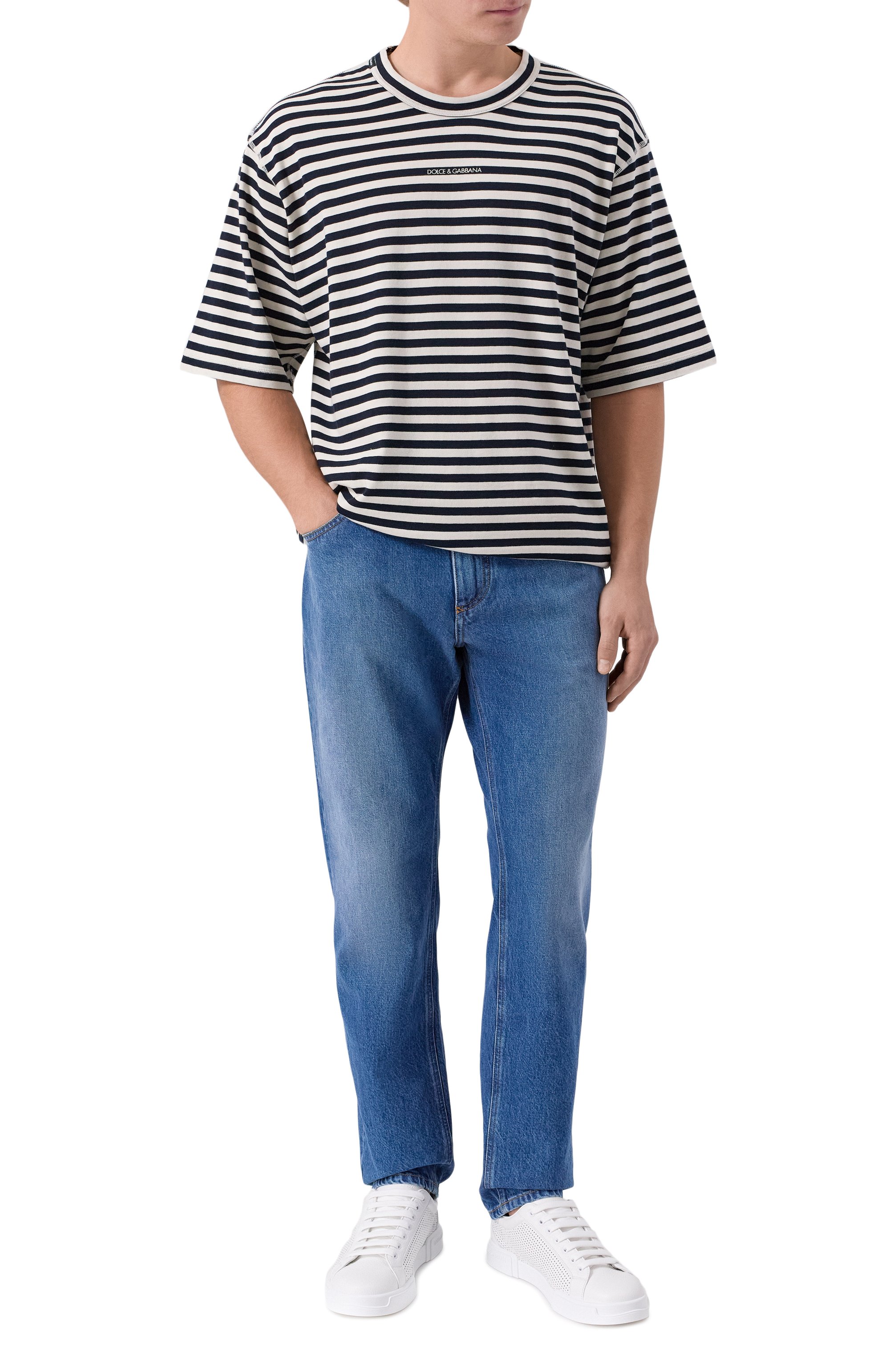 Джинсы loose DOLCE & GABBANA, арт. GYJDAD/G8NU9, фото 2