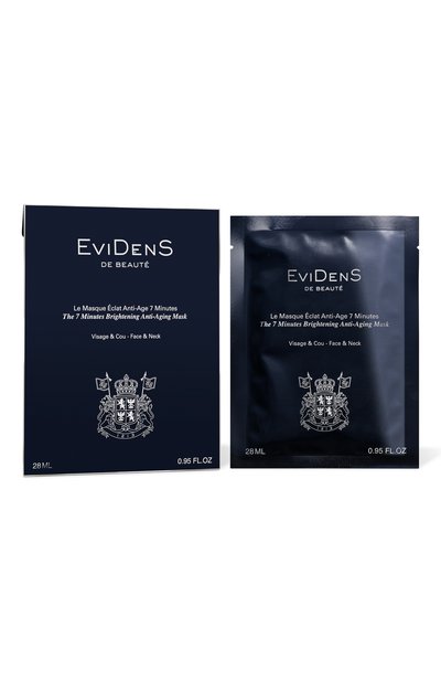 Женская 7-минутная маска &quot;сияние&quot; для лица и шеи (28ml) EVIDENS DE BEAUTE, арт. 4570117112430