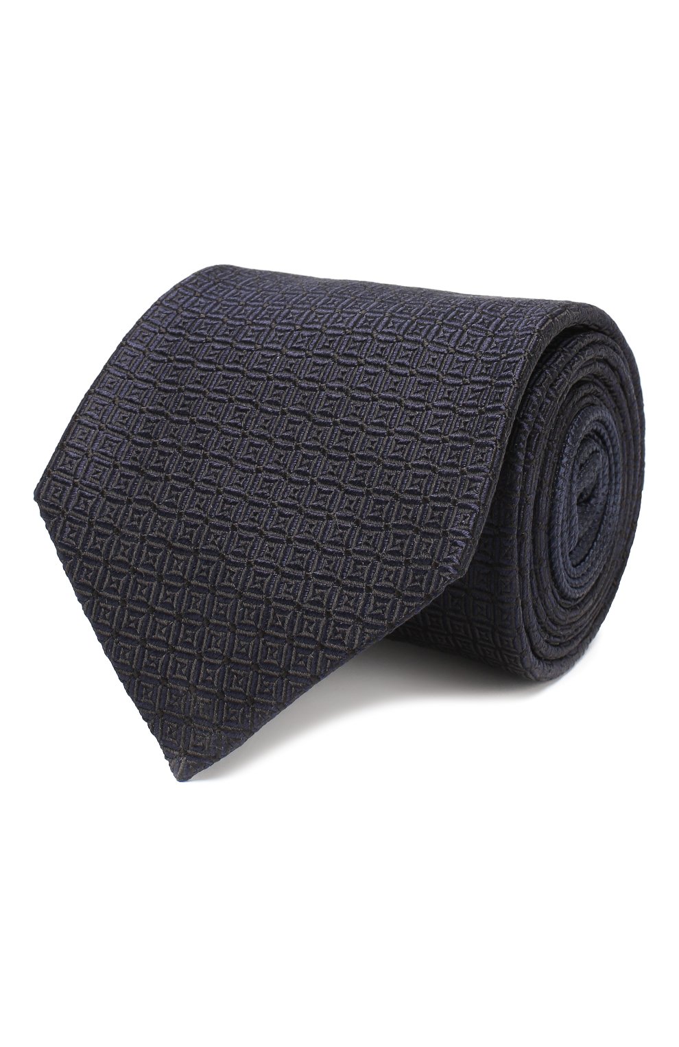Шелковый галстук ZEGNA синего цвета по цене 24950 руб., арт. Z6F05/1US, фото 1 Шелковый галстук ZEGNA, арт. Z6F05/1US, фото 1
