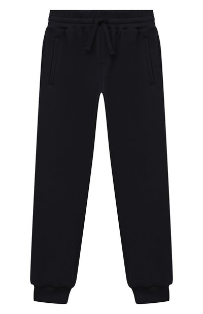 Хлопковые джоггеры DOLCE & GABBANA, арт. L4JPT0/G7I2P/8-12+