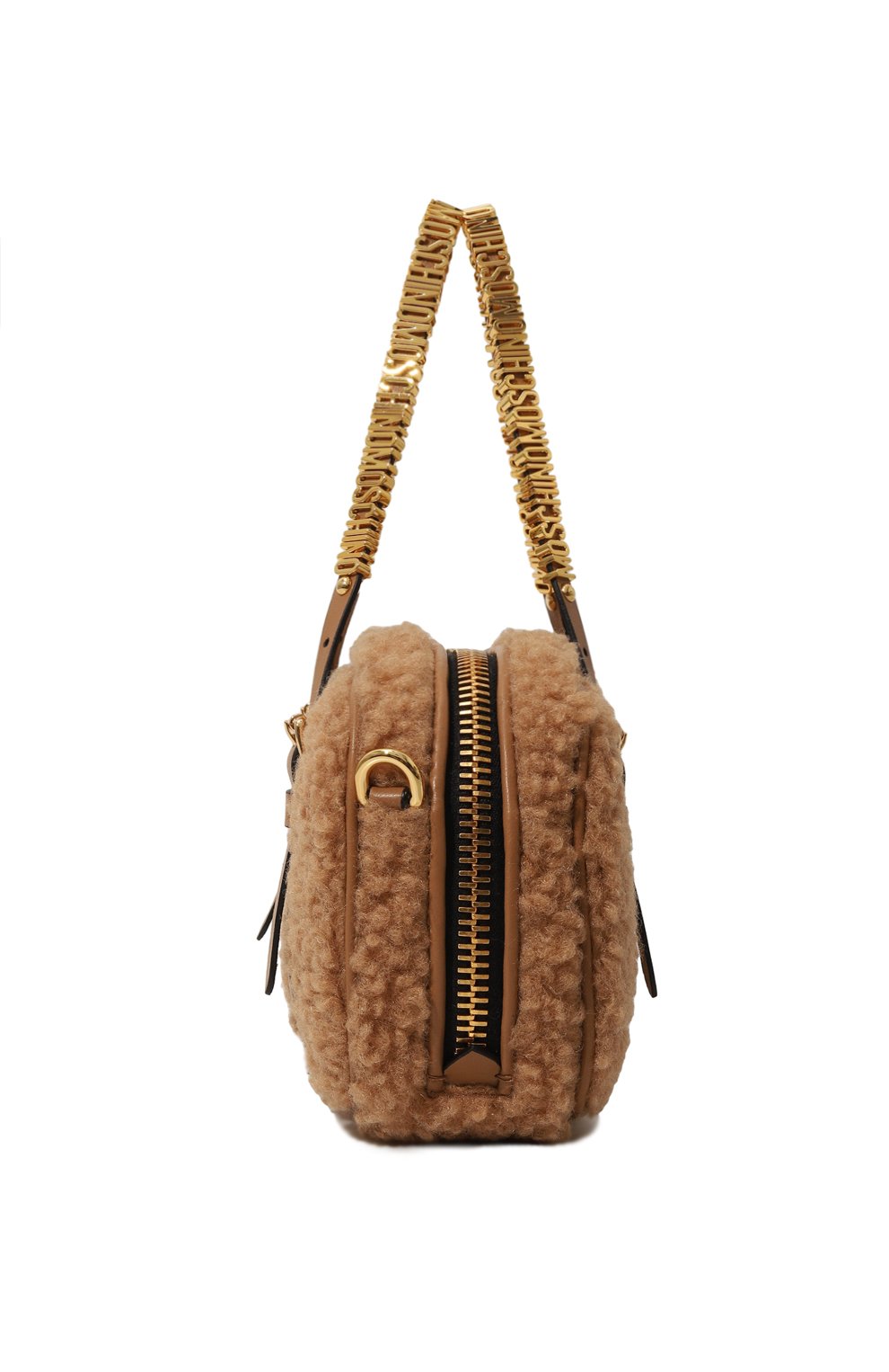 Сумка lettering mini MOSCHINO светло-коричневого цвета по цене 87550 руб., арт. A7370/8222, фото 4 Сумка lettering mini MOSCHINO, арт. A7370/8222, фото 4