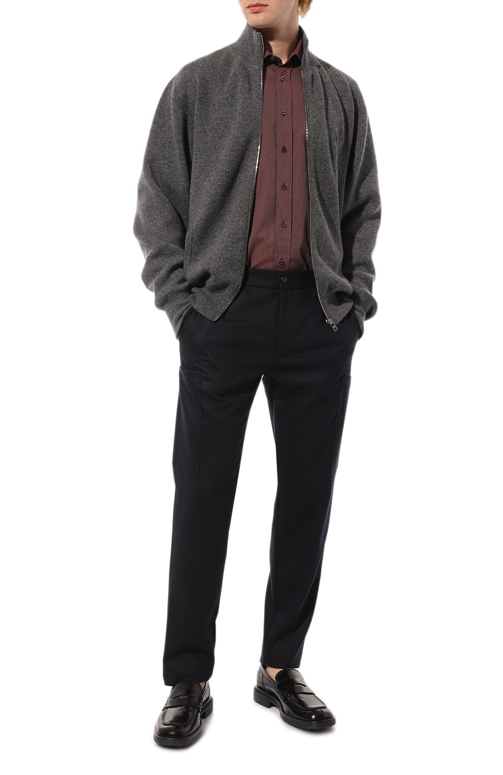 Хлопковая рубашка ZILLI, арт. CLAA03ZS13170ZS355451, фото 2