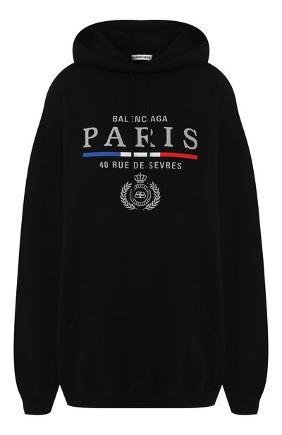 Хлопковое худи BALENCIAGA, арт. 578135/TGV68, фото 1