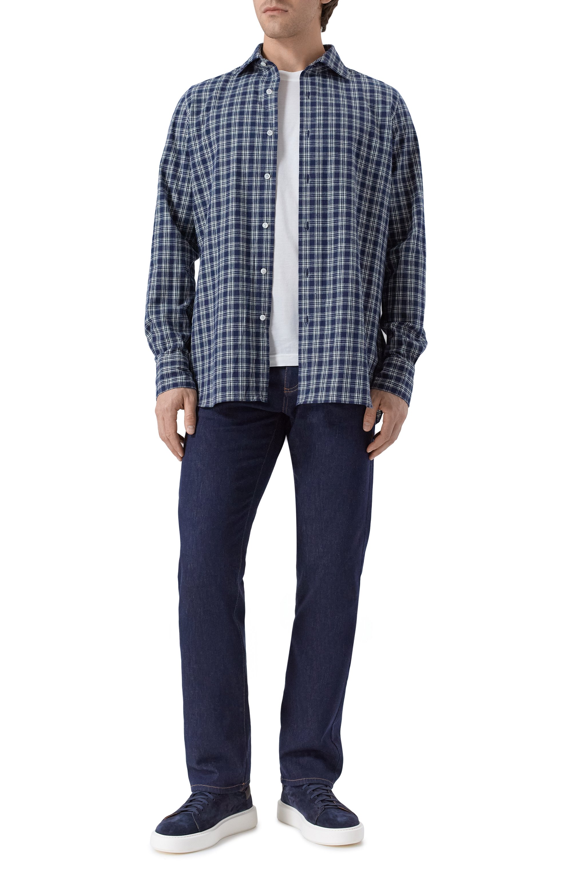 Хлопковая рубашка FINAMORE 1925, арт. NAP0LI/A5093, фото 2