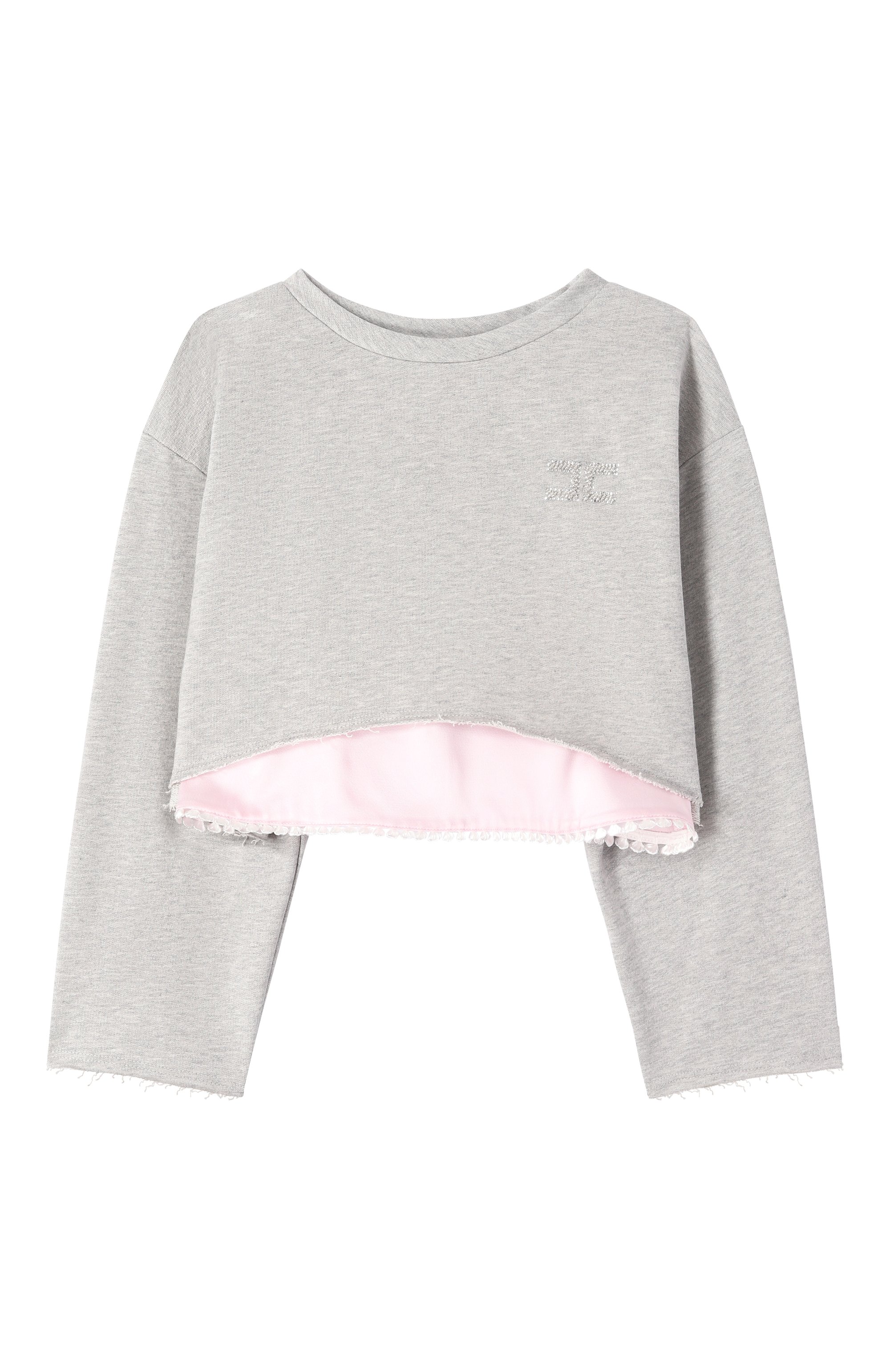 Хлопковый свитшот ELISABETTA FRANCHI LA MIA BAMBINA, арт. EFFE1440/FF002/4A-8A, фото 1