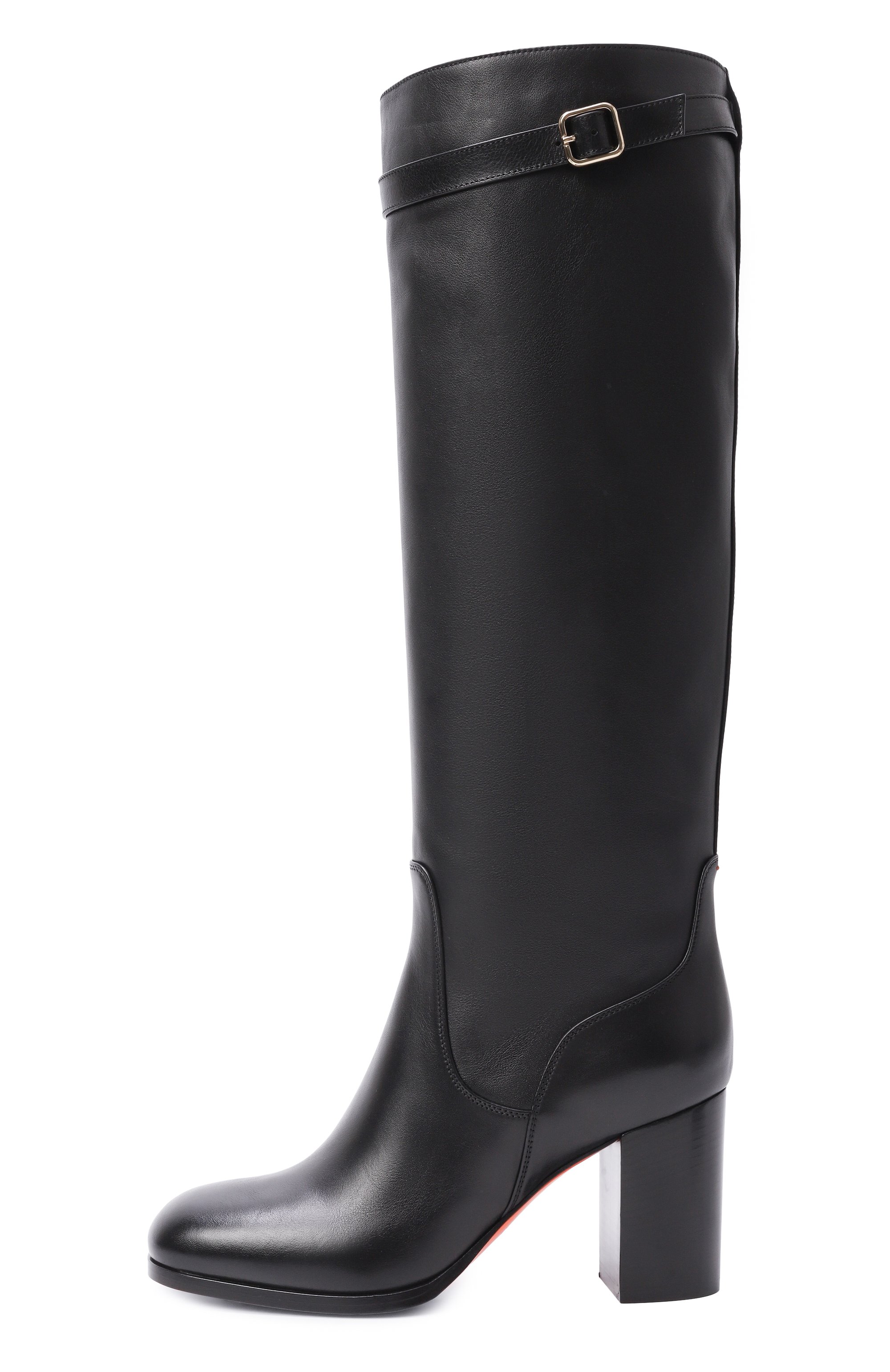 Кожаные сапоги SANTONI, арт. WSNG71746HI3NDYL, фото 4