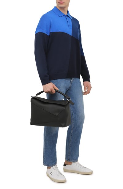 Кожаная сумка puzzle large LOEWE, арт. B510140X01, фото 3