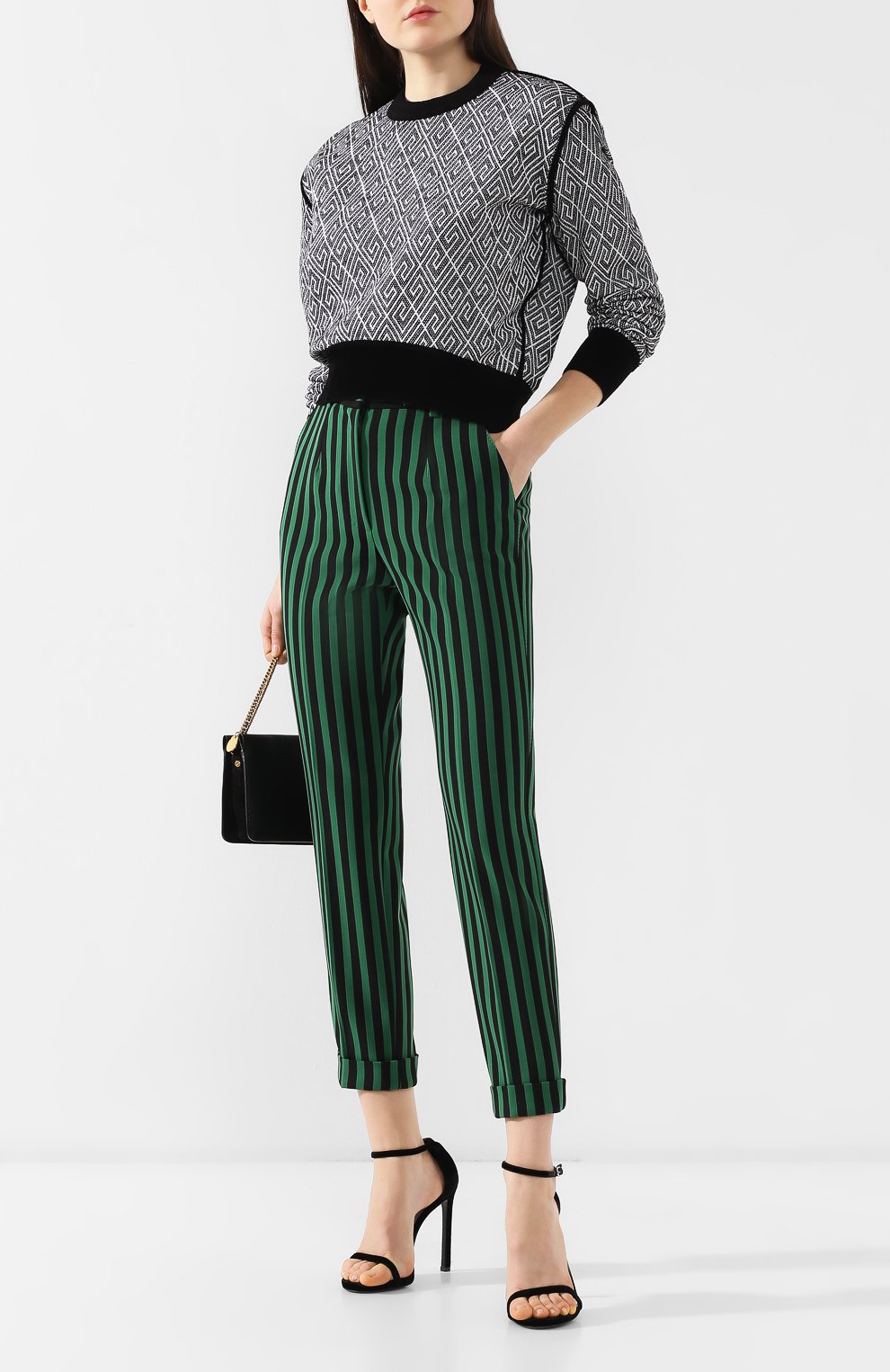 Пуловер из смеси хлопка и вискозы GIVENCHY, арт. BW905T4Z3W, фото 2