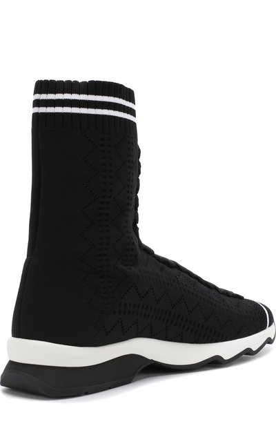 Высокие текстильные кроссовки FENDI, арт. 8T6515 0D8, фото 4