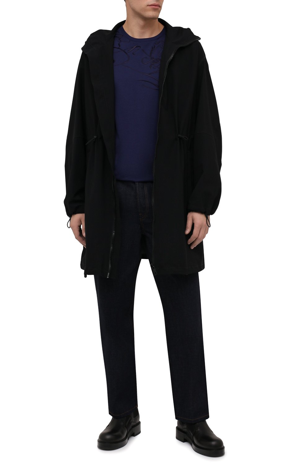 Хлопковая футболка BERLUTI, арт. R21JRS65-001, фото 2