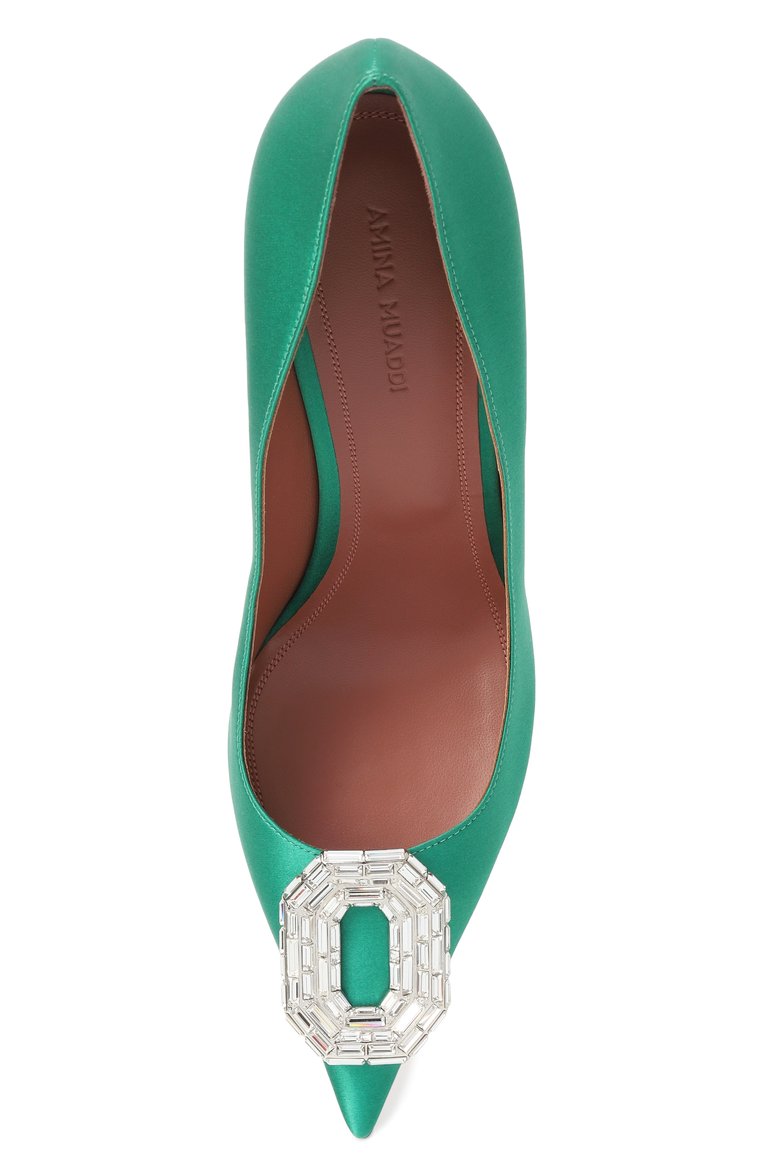 Текстильные туфли camelia 90 AMINA MUADDI, арт. CAMELIA PUMP 90, фото 4