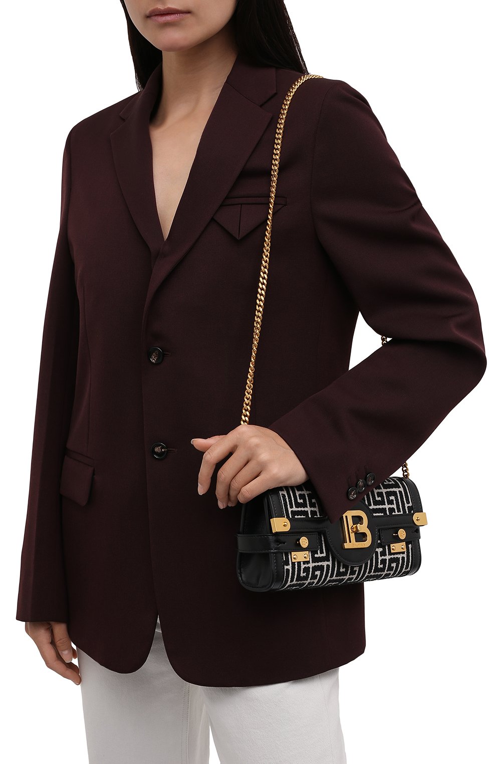 Сумка buzz 23 BALMAIN, арт. WN1LE596/TJGH, фото 2