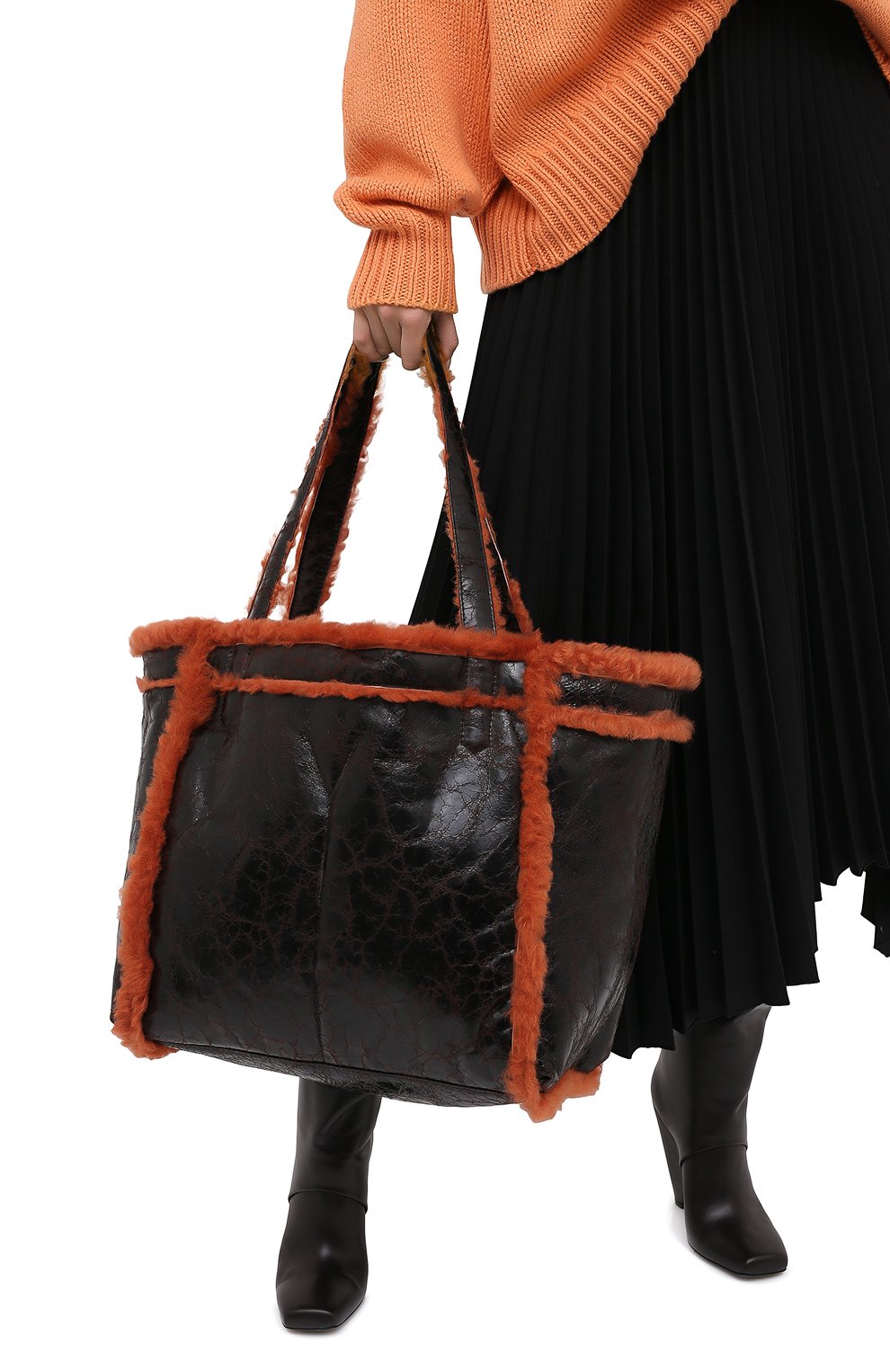 Сумка-шопер DRIES VAN NOTEN, арт. 202-11524-309, фото 5