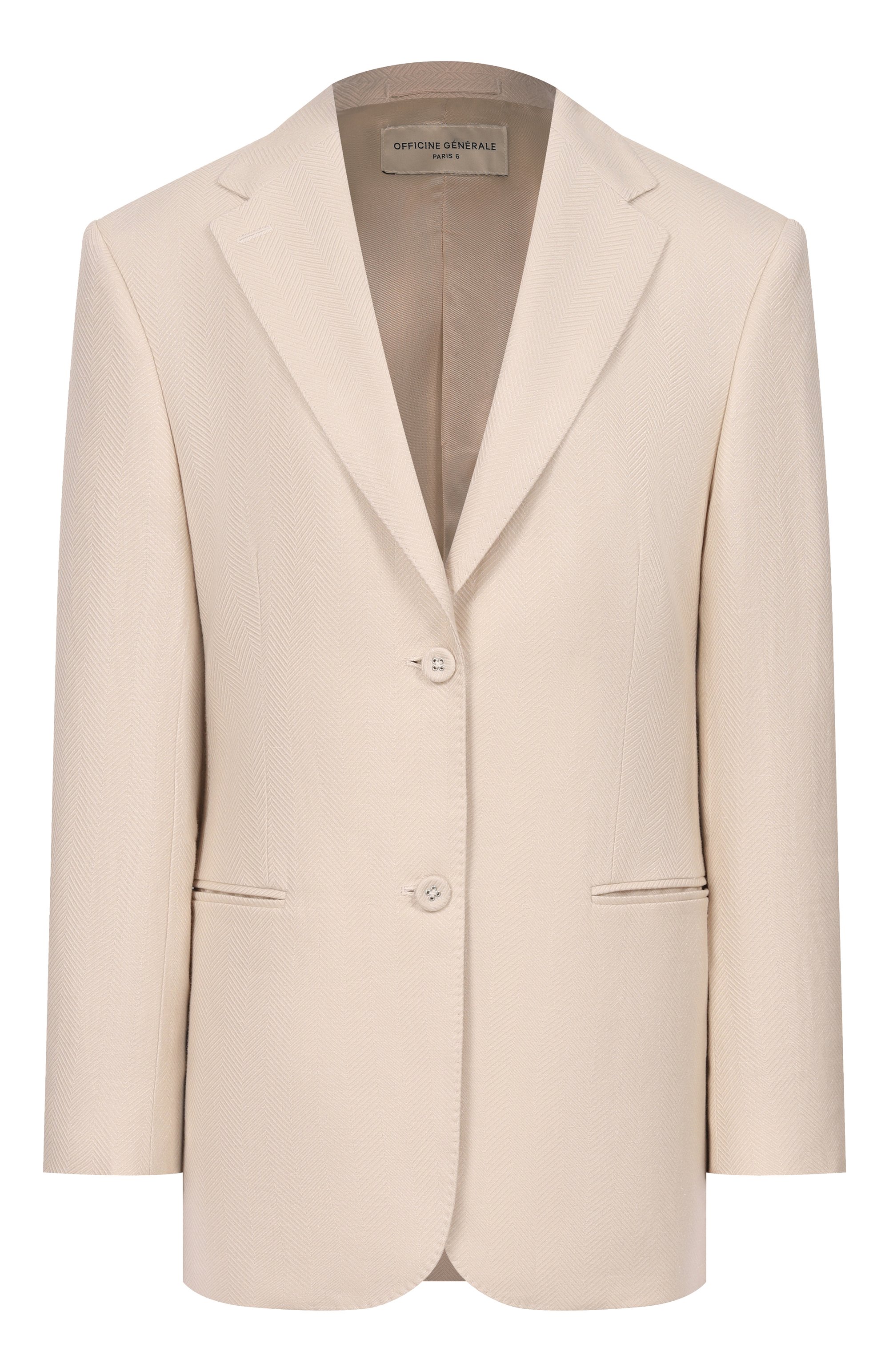 Льняной жакет OFFICINE GENERALE, арт. S26WTLG402, фото 1