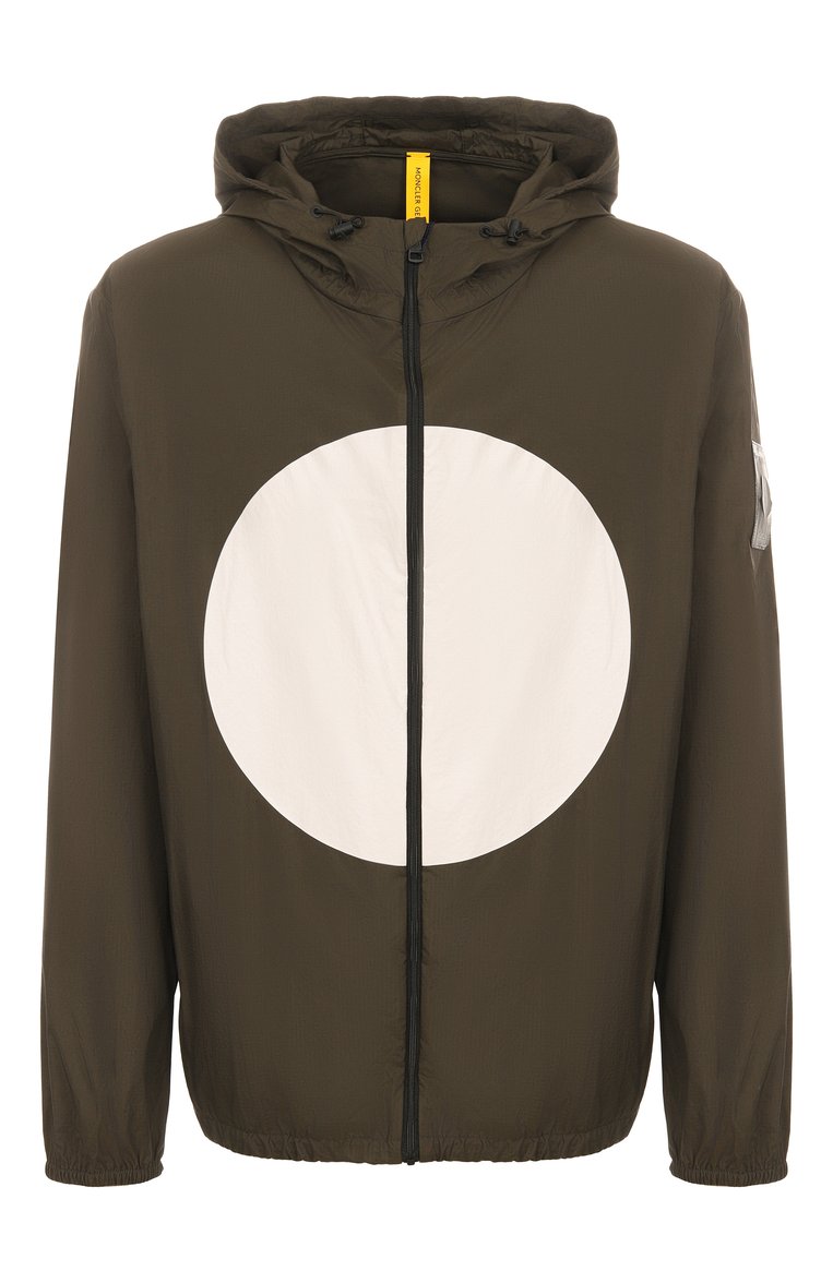 Мужская куртка 5 moncler craig green MONCLER GENIUS хаки цвета, арт. 1A00004/M1720 | Фото 1 (Рукава: Длинные; Длина (верхняя одежда): Короткие; Материал внеш�ний: Синтетический материал; Кросс-КТ: Легкие; Стили: Милитари, Кэжуэл)