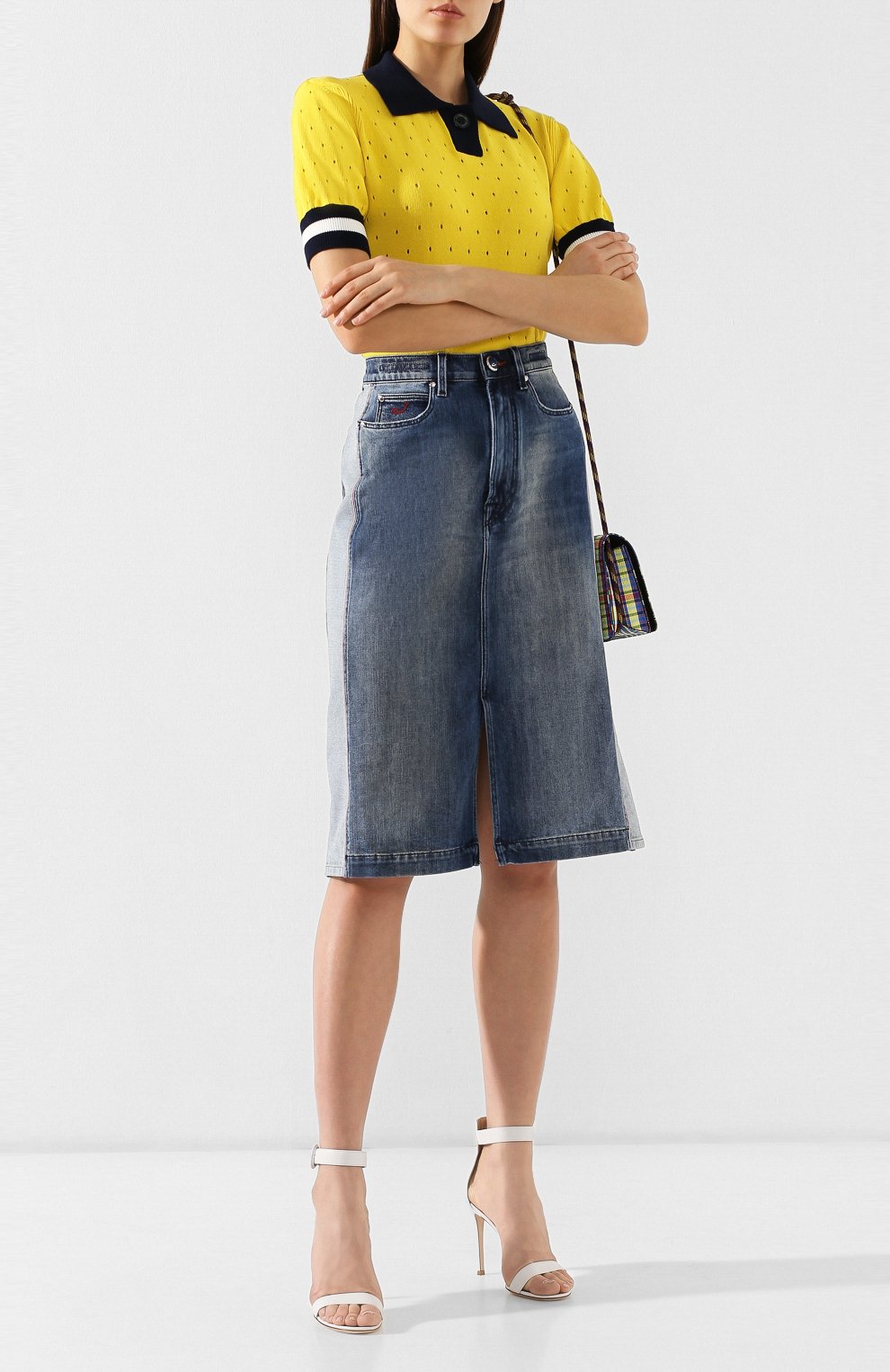 Джинсовая юбка JACOB COHEN, арт. R0BERTA LTD 08728-W1, фото 2