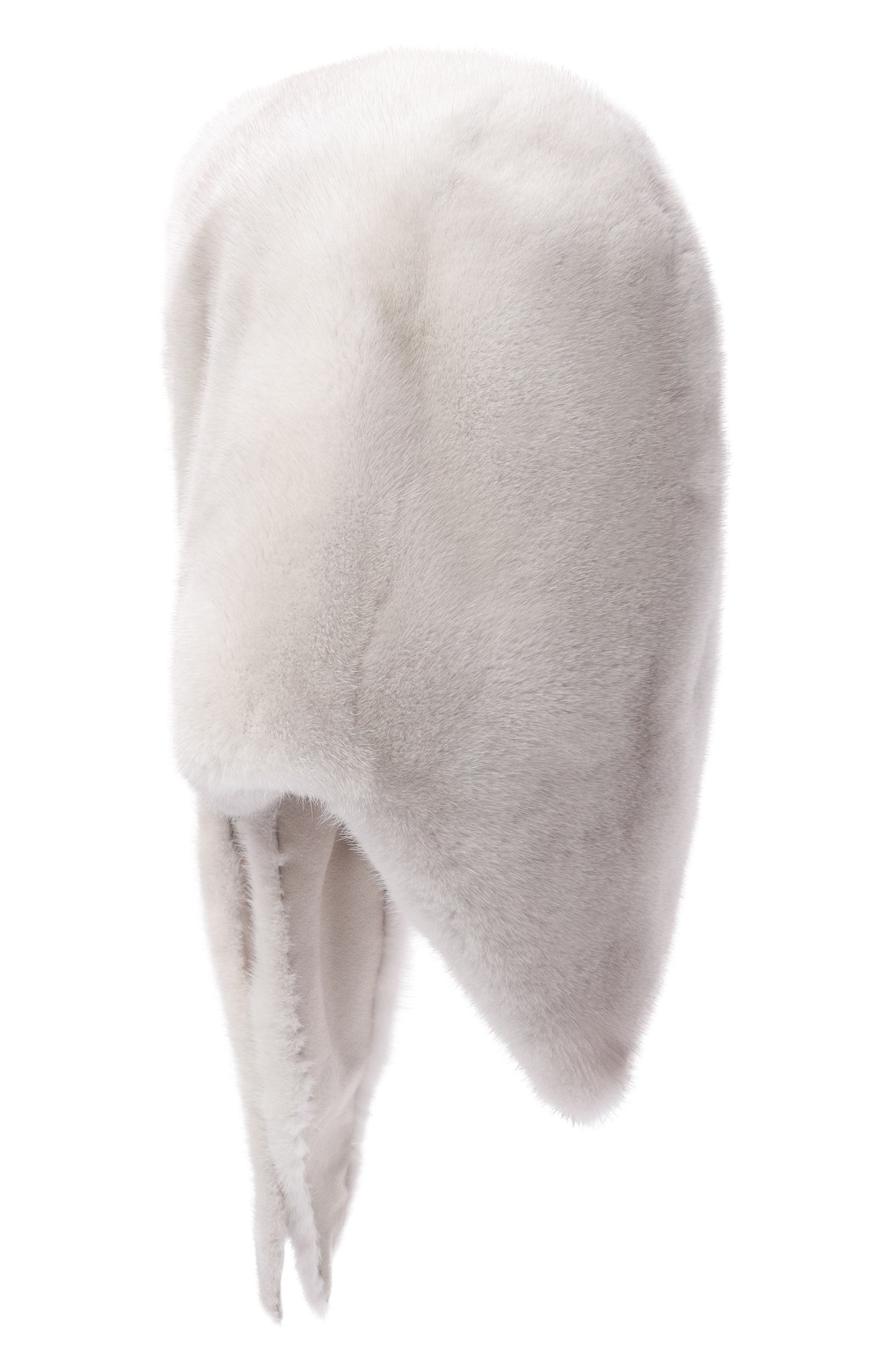 Меховая косынка из норки MVST, арт. MSC03-MINK-VIOLET, фото 2