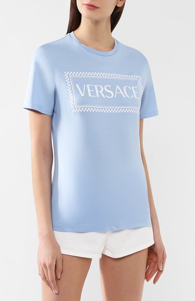 Хлопковая футболка VERSACE, арт. A83046/A201952, фото 3