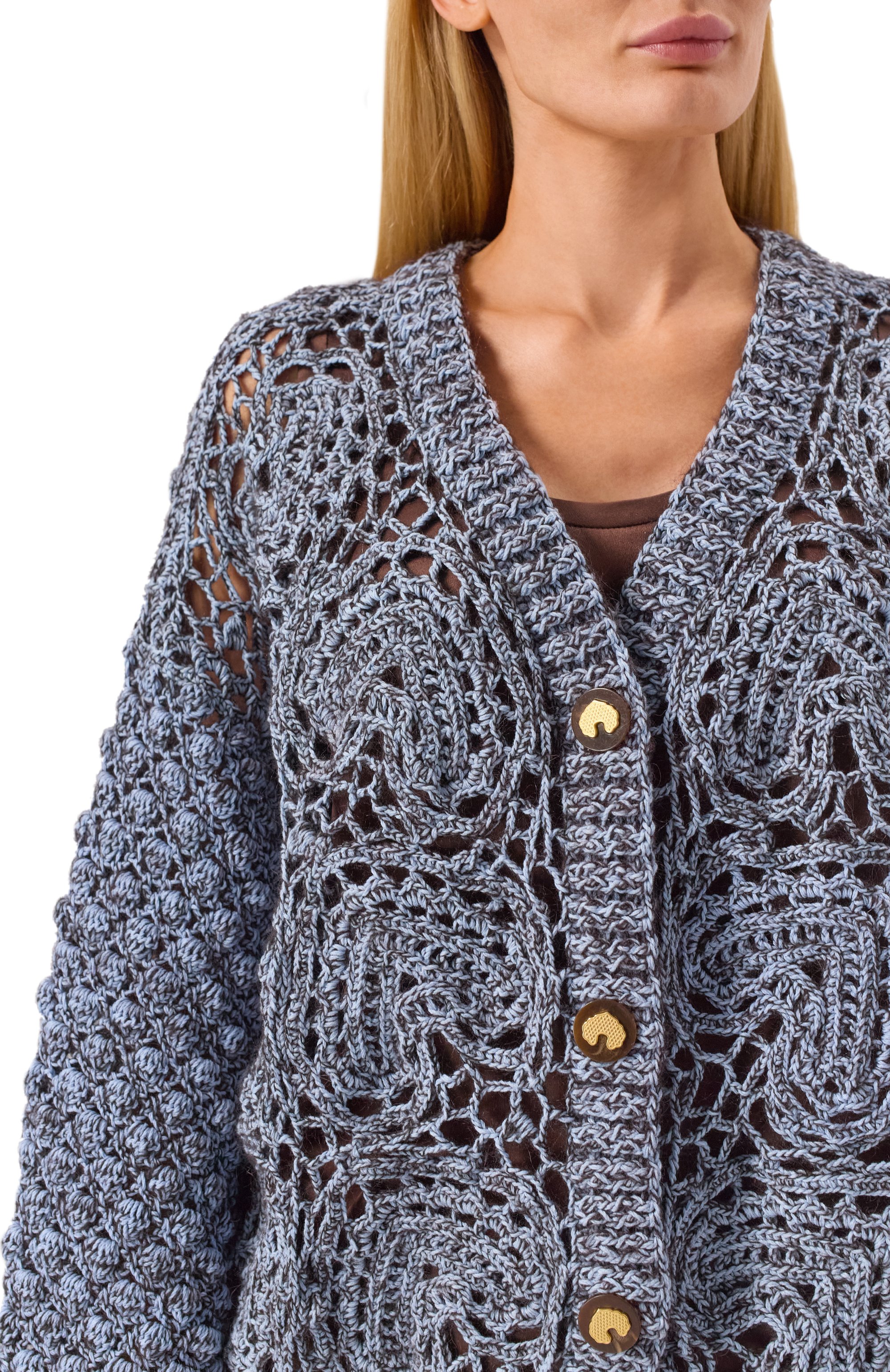 Кардиган из мохера и хлопка AKHMADULLINA, арт. 1226.2KZ630/W412, фото 5