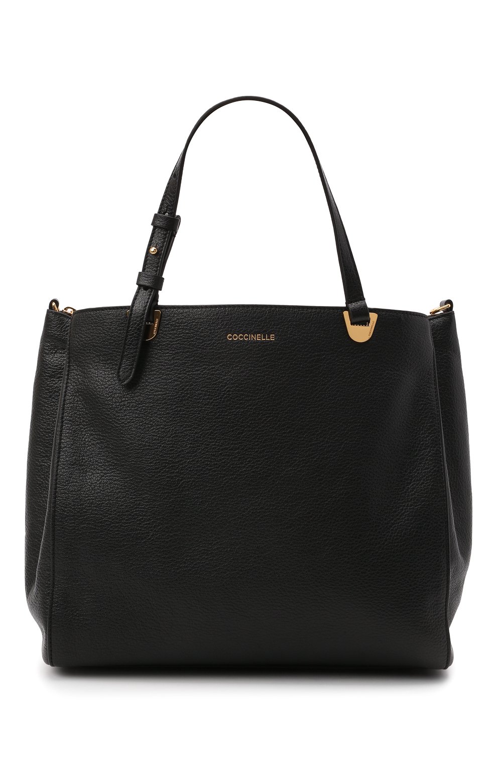 Сумка lea COCCINELLE черного цвета по цене 38300 руб., арт. E1 I60 18 02 01, фото 1 Сумка lea COCCINELLE, арт. E1 I60 18 02 01, фото 1