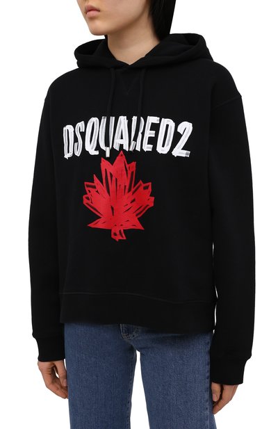 Хлопковое худи DSQUARED2, арт. S75GU0363/S25042, фото 3