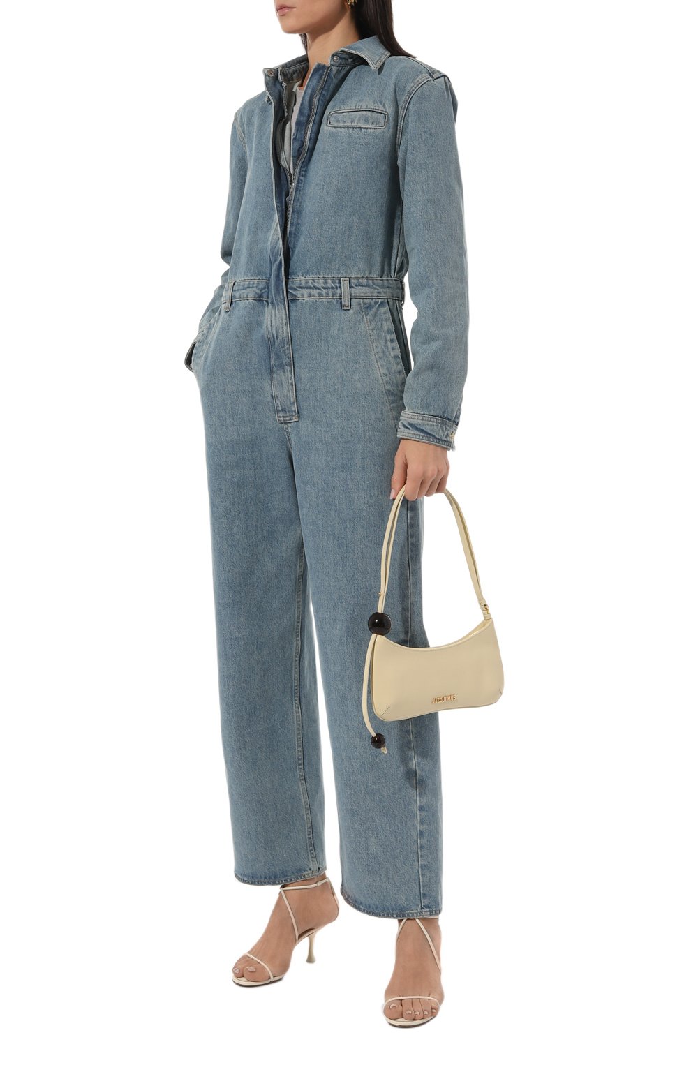 Сумка le bisou JACQUEMUS кремового цвета по цене 75350 руб., арт. 23H/231BA057-3060, фото 7 Сумка le bisou JACQUEMUS, арт. 23H/231BA057-3060, фото 7