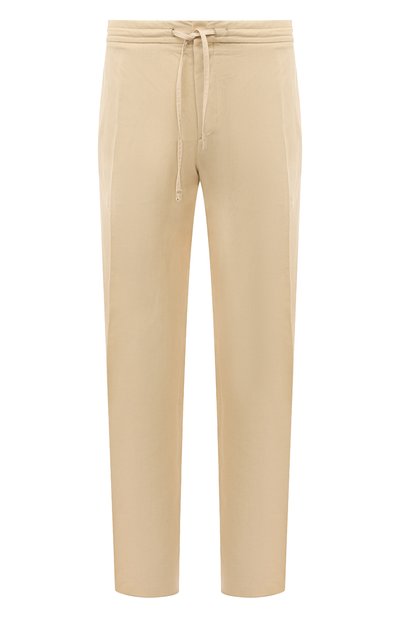 Мужские брюки изо льна и шелка CANALI, арт. U7003/AX03156