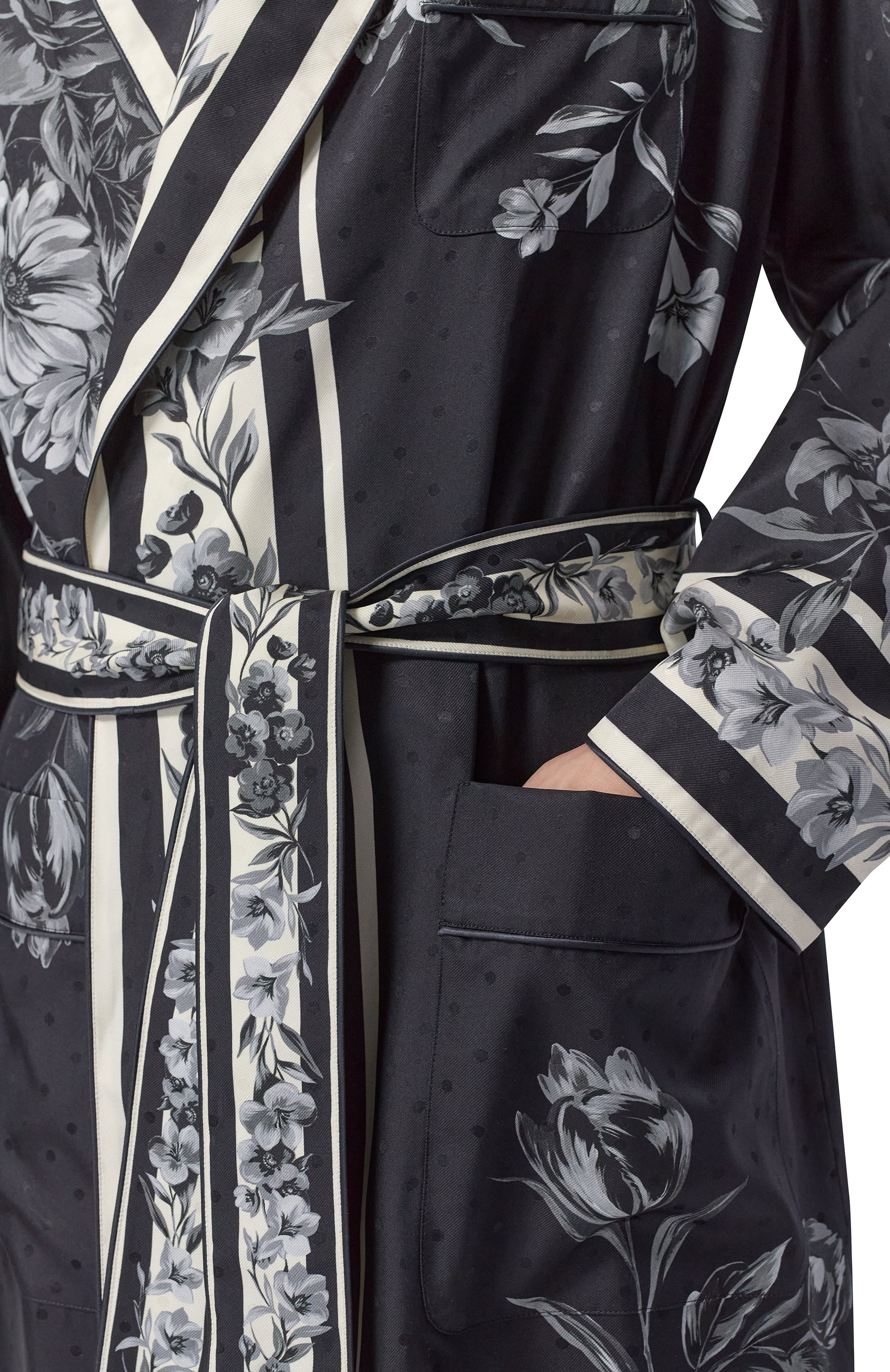 Шелковый халат DOLCE & GABBANA, арт. G031TT/HI12H, фото 4