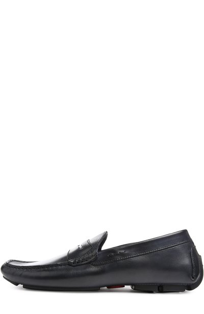 Кожаные мокасины с перемычкой KITON, арт. USSAIRT/N125, фото 1