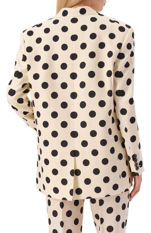 Шерстяной жакет Moschino A0507/5451 Кремовый  A0507/5451 Фото 4