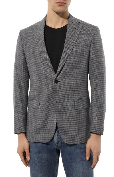 Пиджак из шелка и шерсти CORNELIANI, арт. 93X008-9316215, фото 3