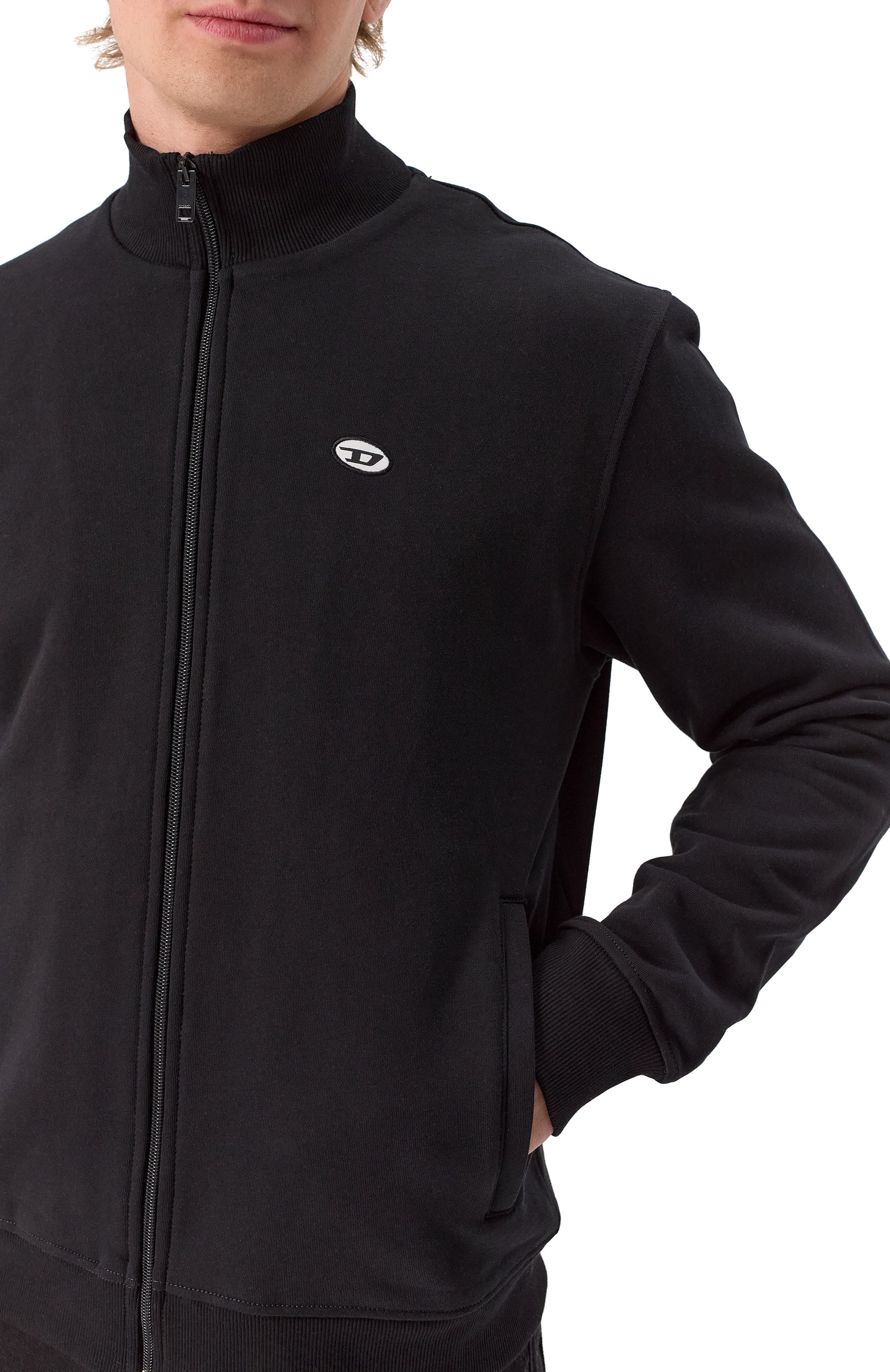 Хлопковая толстовка DIESEL, арт. A15095/0BKAF, фото 5