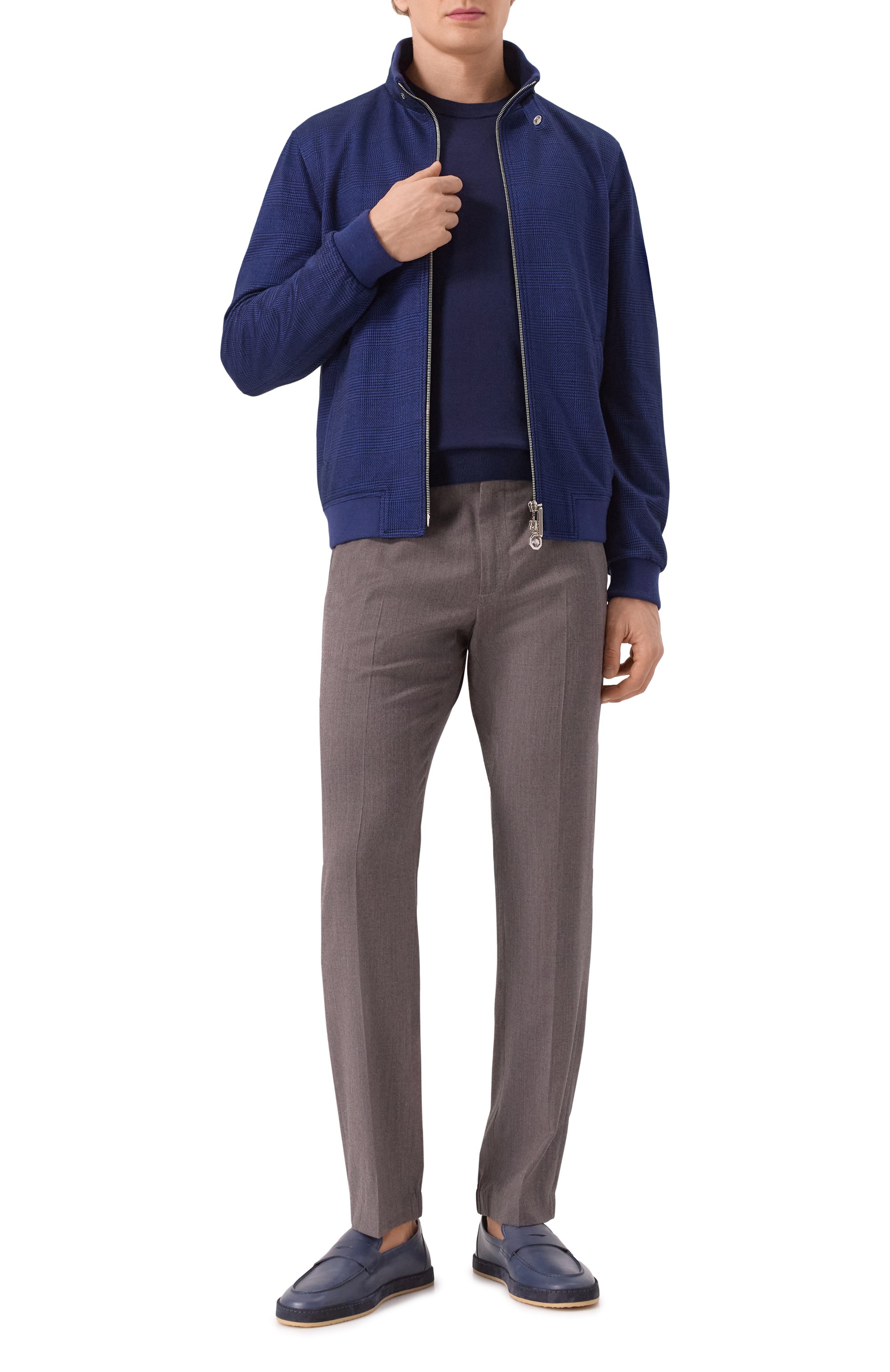 Бомбер из шерсти и шелка STEFANO RICCI, арт. MDJ5100381/DN25HA, фото 2