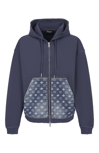 Мужской хлопковая толстовка DSQUARED2, арт. S74HG0190/D25028