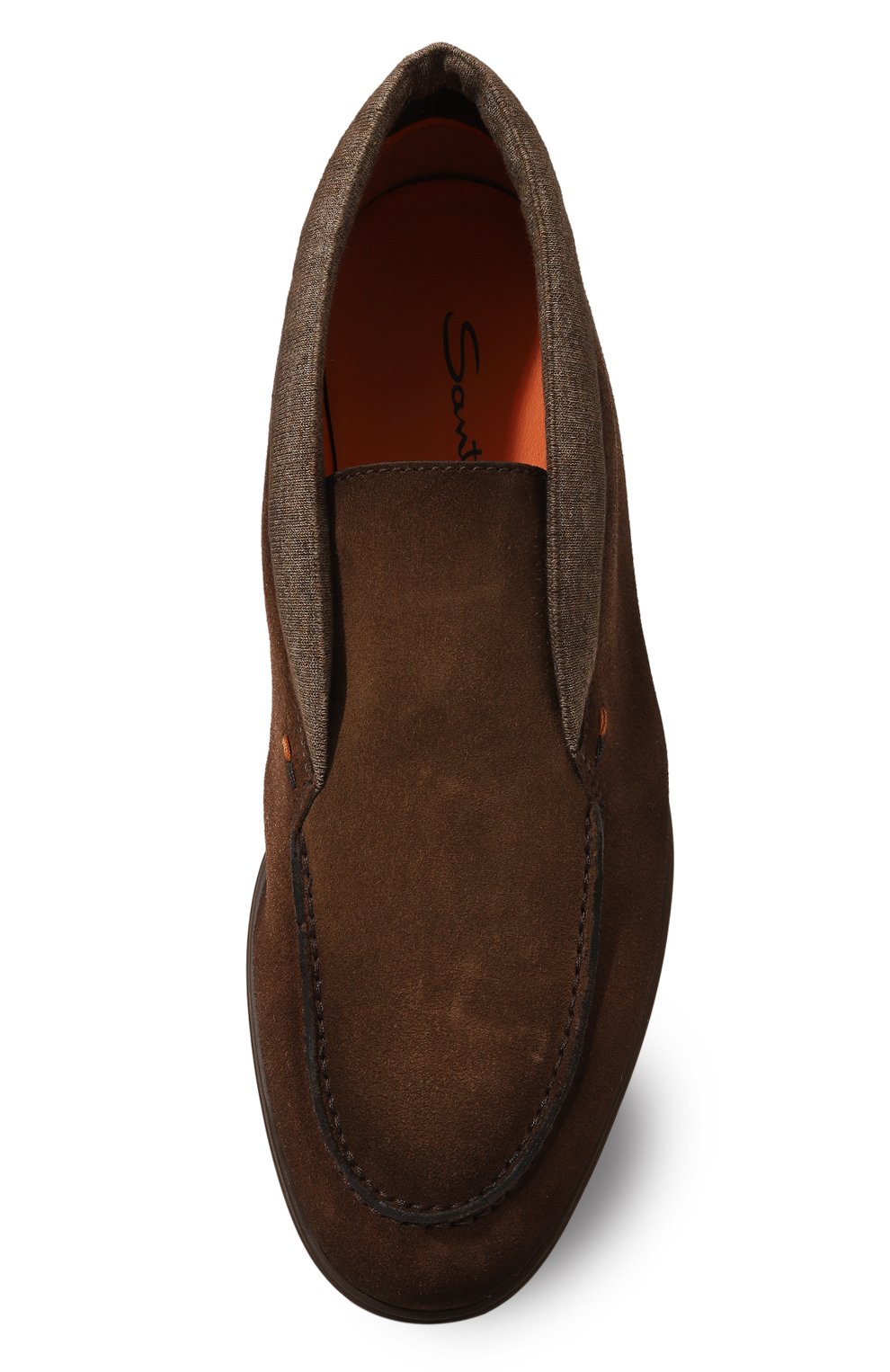 Замшевые ботинки malibu SANTONI, арт. MGAG18974DKTGGEX, фото 6