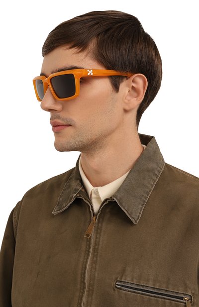 Солнцезащитные очки OFF-WHITE, арт. P0RTLAND/0RANGE DARK GREY, фото 3