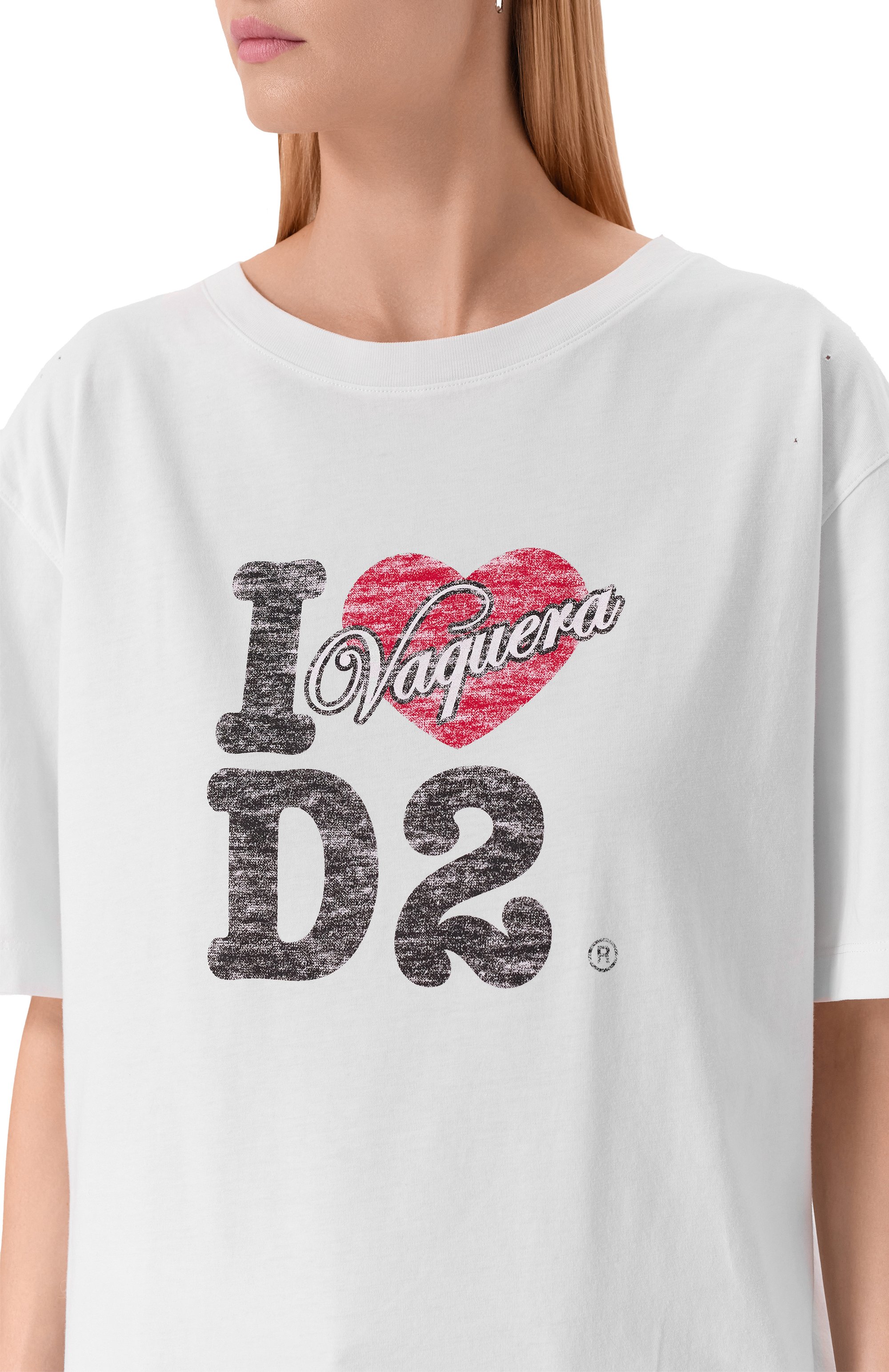 Хлопковая футболка DSQUARED2, арт. S72GD0594/D20020, фото 5