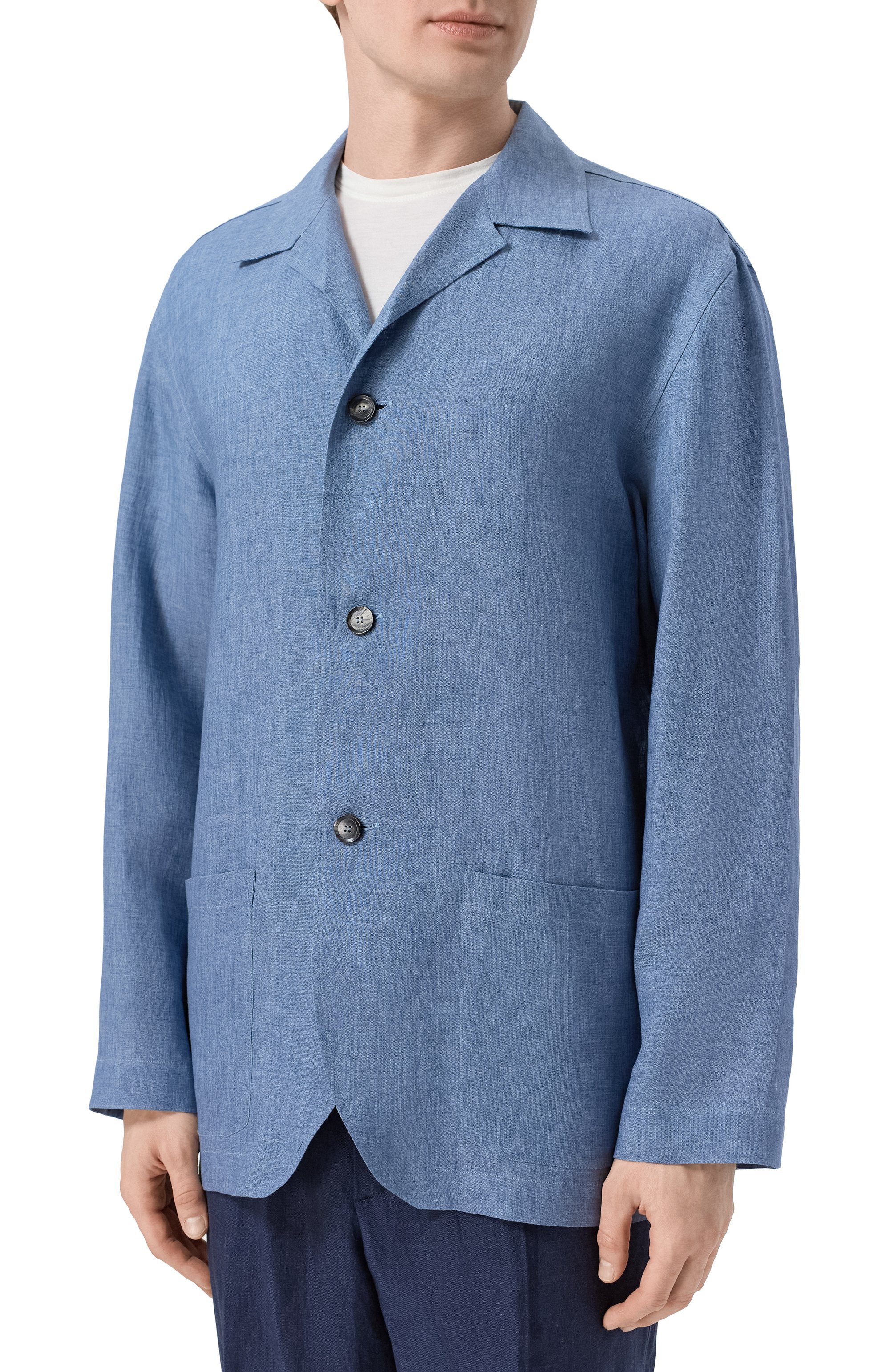 Льняная рубашка BRIONI, арт. SCHL0L/P9111, фото 3