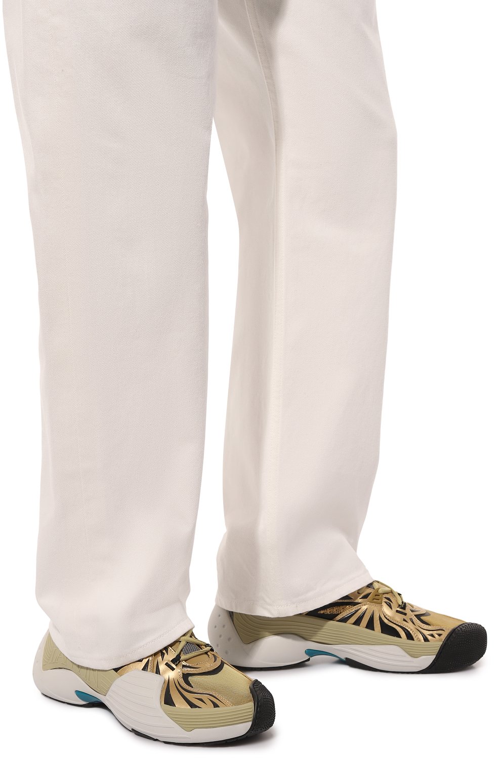 Комбинированные кроссовки flash-x LANVIN, арт. FM-SKIK00-MEFR-E22, фото 3