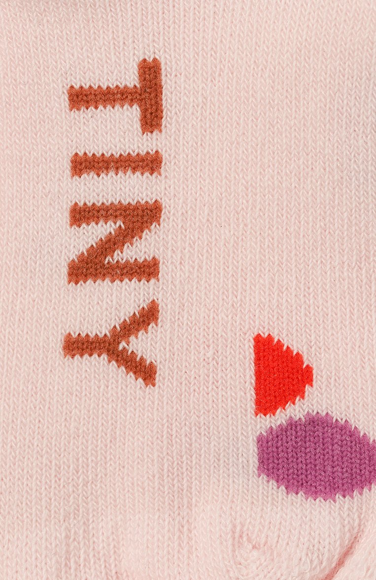 Детские хлопковые носки TINYCOTTONS светло-розового цвета, арт. SS23-233 | Фото 3 (Материал: Текстиль, Хлопок, Синтетический материал; Нос: Не проставлено; Кросс-КТ: Носки)