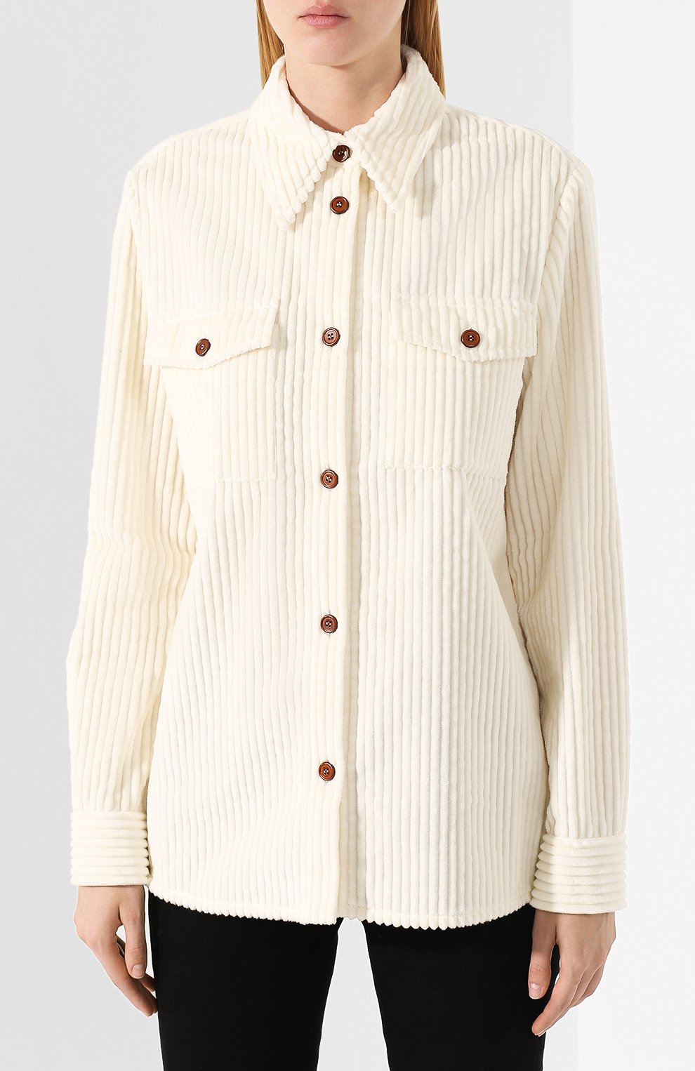Хлопковая рубашка M MISSONI, арт. 2DJ00068/2W001S, фото 3