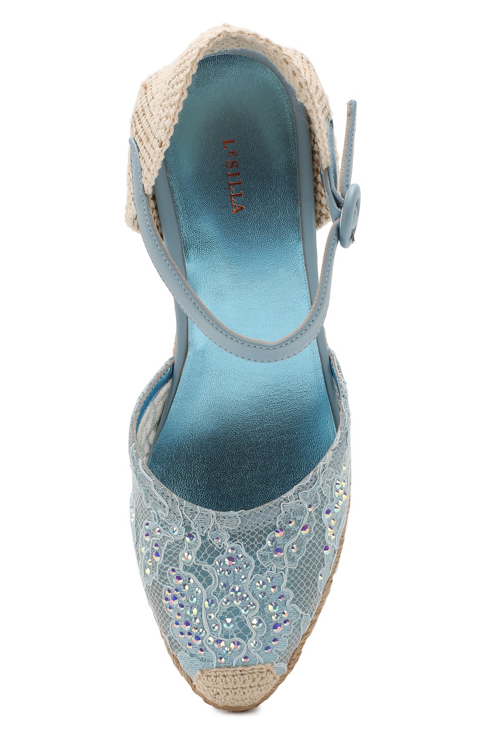 Текстильные босоножки LE SILLA, арт. 0405N060M3PPLAC, фото 5