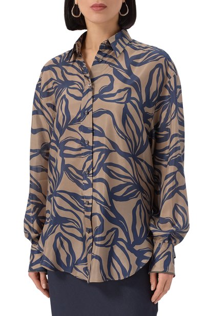 Шелковая рубашка BRUNELLO CUCINELLI, арт. MP941RL716, фото 3