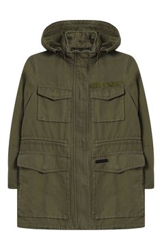 Парка из хлопка и льна BURBERRY, арт. 4048500, фото 1